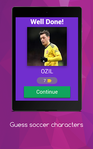 The game for soccer players