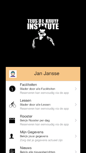 Android application Teus de Kruyf Institute screenshort