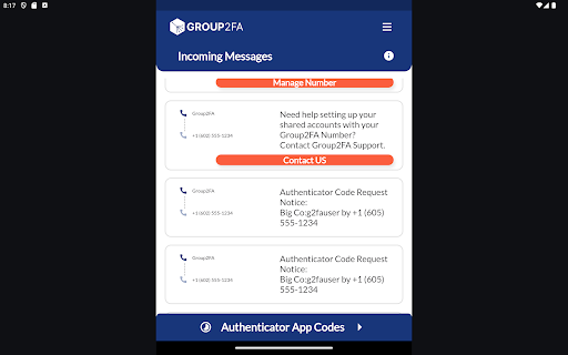 Group2FA: 2FA Passcode Sharing