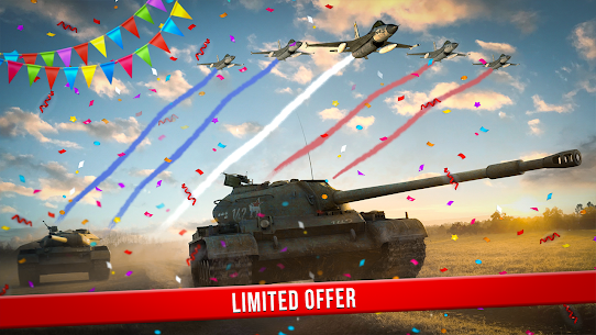 World Tanks War Offline Games v1.23 Mod Apk (Unlimited Money/Speed) Free For Android 1