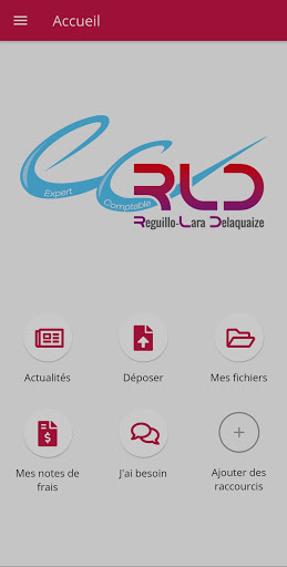 Android application RLD Expert-Comptable screenshort