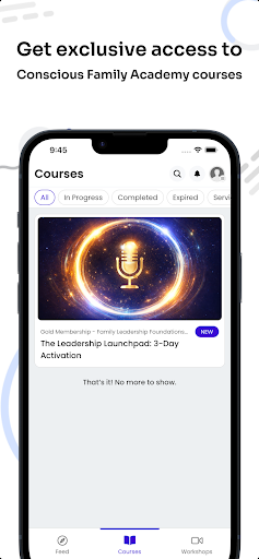 Conscious Family Academy ekran görüntüsü