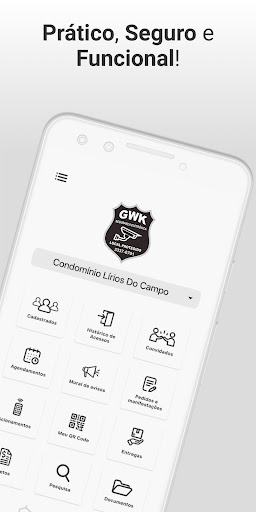 Android application Gwk Smart Access screenshort