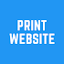Print Website | Web To PDF1.0