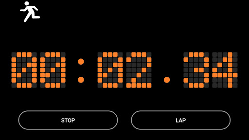 Android application STOPWATCH THE ATHLETES screenshort