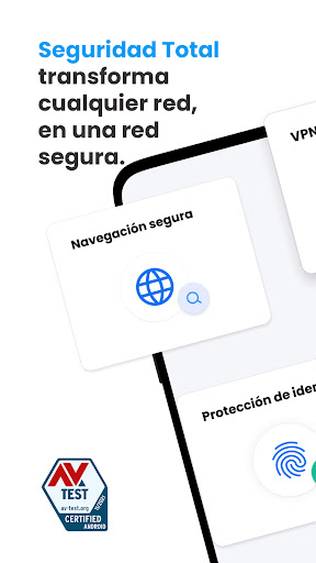 Android application Seguridad Total de McAfee screenshort