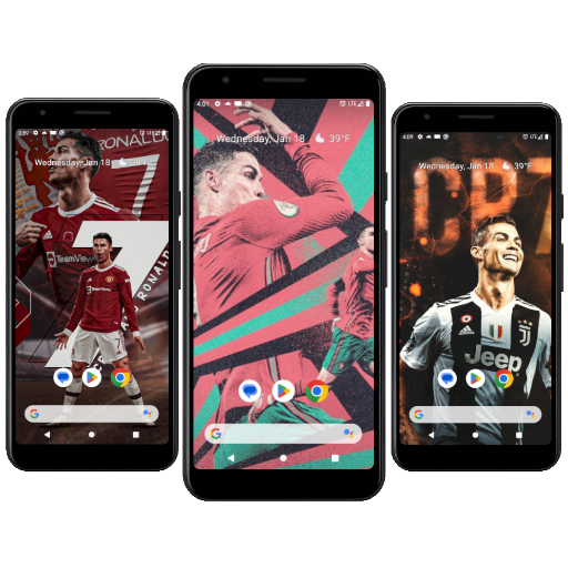 Cristiano Ronaldo Wallpaper HD logo