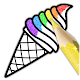 Glitter Ice Cream Coloring Laai af op Windows