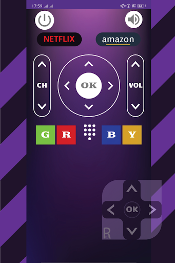 ROKU remote app Screen 3