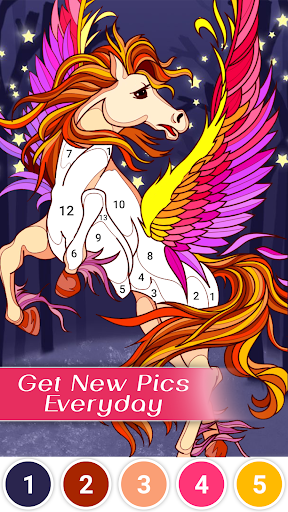 Color By Number Art Color Game Screen 2