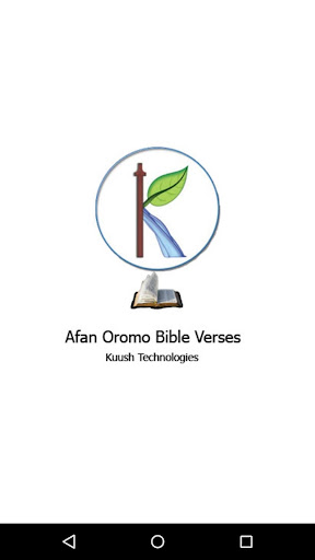 Android application Afan Oromo Bible Verses screenshort