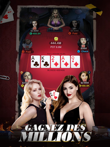 Code Triche Holdem or Foldem - Poker Texas Holdem (Astuce) APK MOD screenshots 4