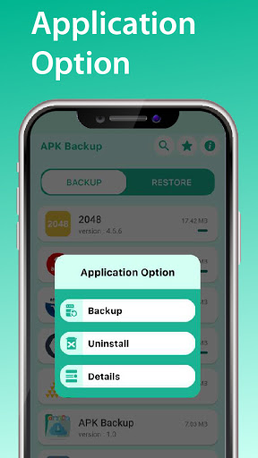APK Backup Screen 2