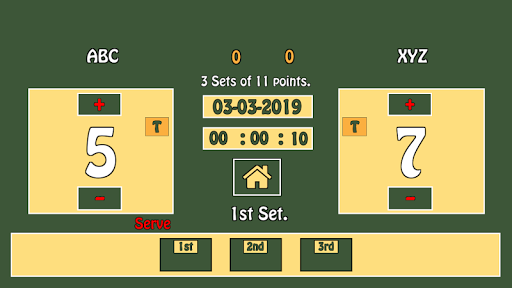 Ultimate Table Tennis Scoreboa Screen 3