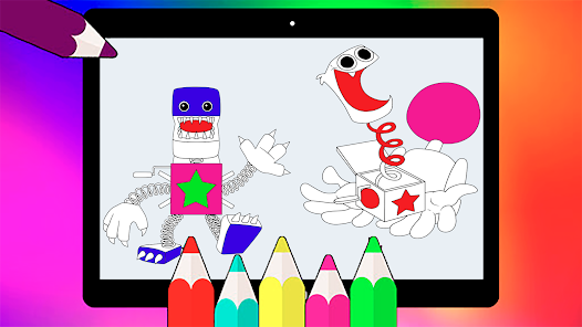 Páginas para colorir Boxy Boo para impressão grátis para crianças