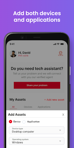 MySupportly Screen 2