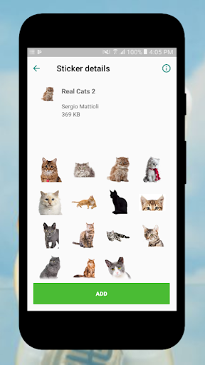 Cat Stickers For WhatsApp Screen 3