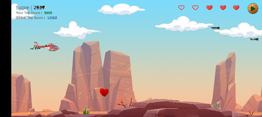 Android application Fly and Try screenshort