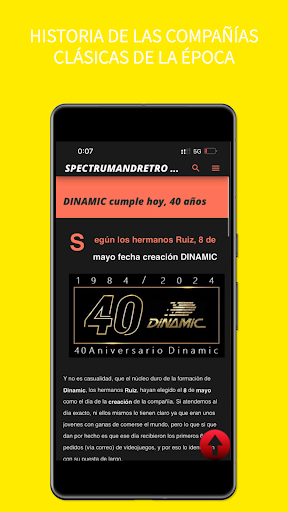 SpectrumAndRetro NEWS Screen 3