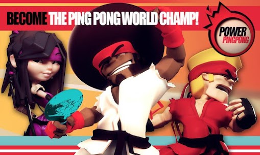 Power Ping Pong MOD APK (Unlimited Money) 5