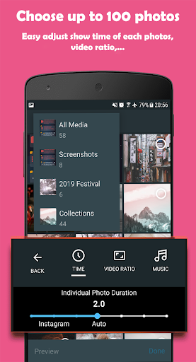 Video maker & music slideshow Screen 3