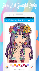 Captura 1 Anime Manga Coloring Book android