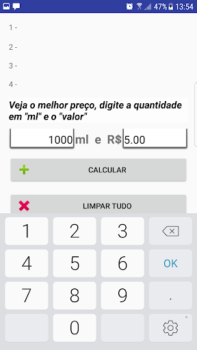 Calculadora de Cerveja Screen 2
