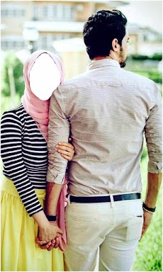Hijab Muslim Couple Photo Suitのおすすめ画像3