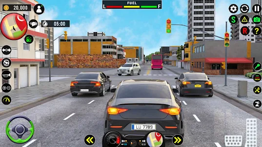 Car Games: School Car Driving