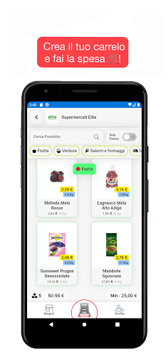 Android application easyGO screenshort
