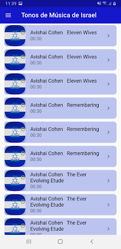 Israeli Music Ringtones Screen 2