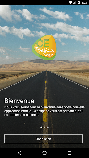 Android application CE PACIFICA SIRCA screenshort