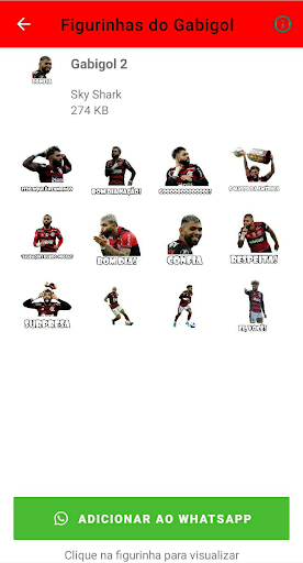 Figurinhas do GabiGol Screen 2