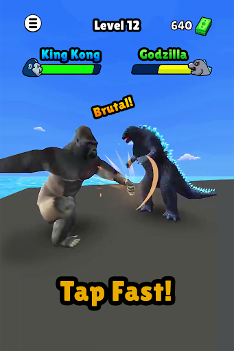 Godzilla vs Kong: Epic Kaiju Brawl apktreat screenshots 2