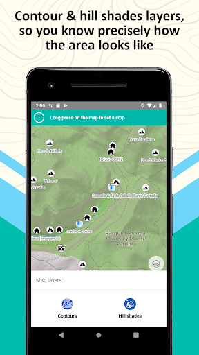 Android application Walkaholic - Hike Europe screenshort