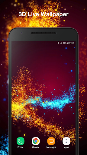 Android application Abstract Particles Wallpaper screenshort