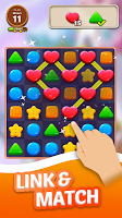 Cookie Crunch: Link Match Puzzle