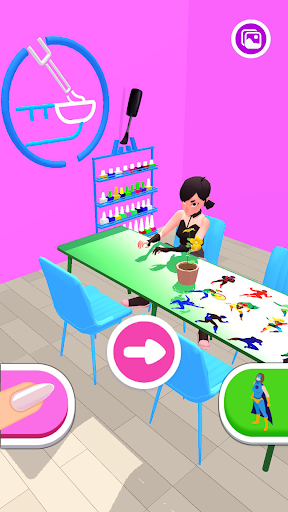 Nail Salon Acrylic Kitty Nails