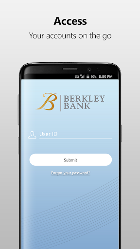 Android application Berkley Bank Mobile Banking screenshort
