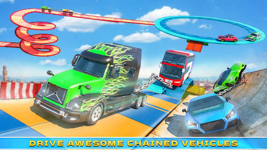 Superhero Double Impossible: Mega Ramp Car Stunts  screenshots 3