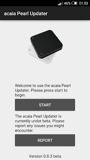 Android application Pearl Updater screenshort