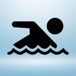 Icon image instructing in swimming
