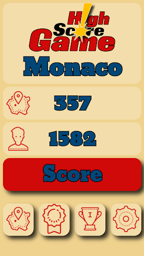 HighScore Game Nations Screen 2