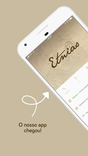 Android application Etnias screenshort