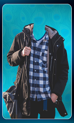 Men Jacket Photo Suit