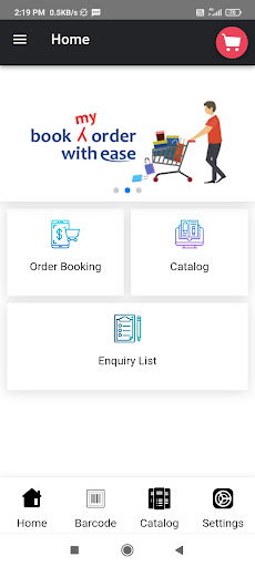 BookMyOrder Screen 3