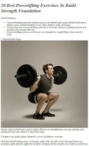 How to Powerlifting Exercises
