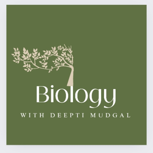 BIOLOGY WITH DEEPTI MUDGAL logo