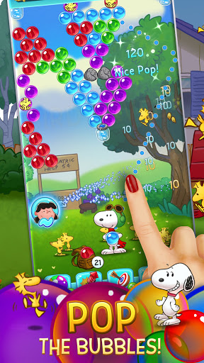 لعبة Bubble Shooter - Snoopy POP!