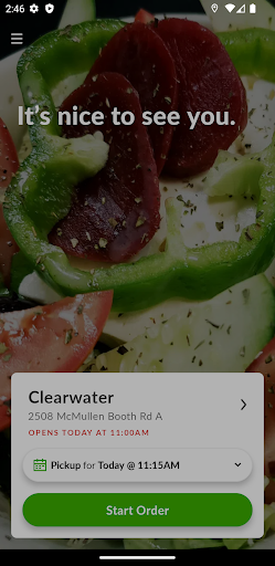 Android application Famous Greek Salads screenshort